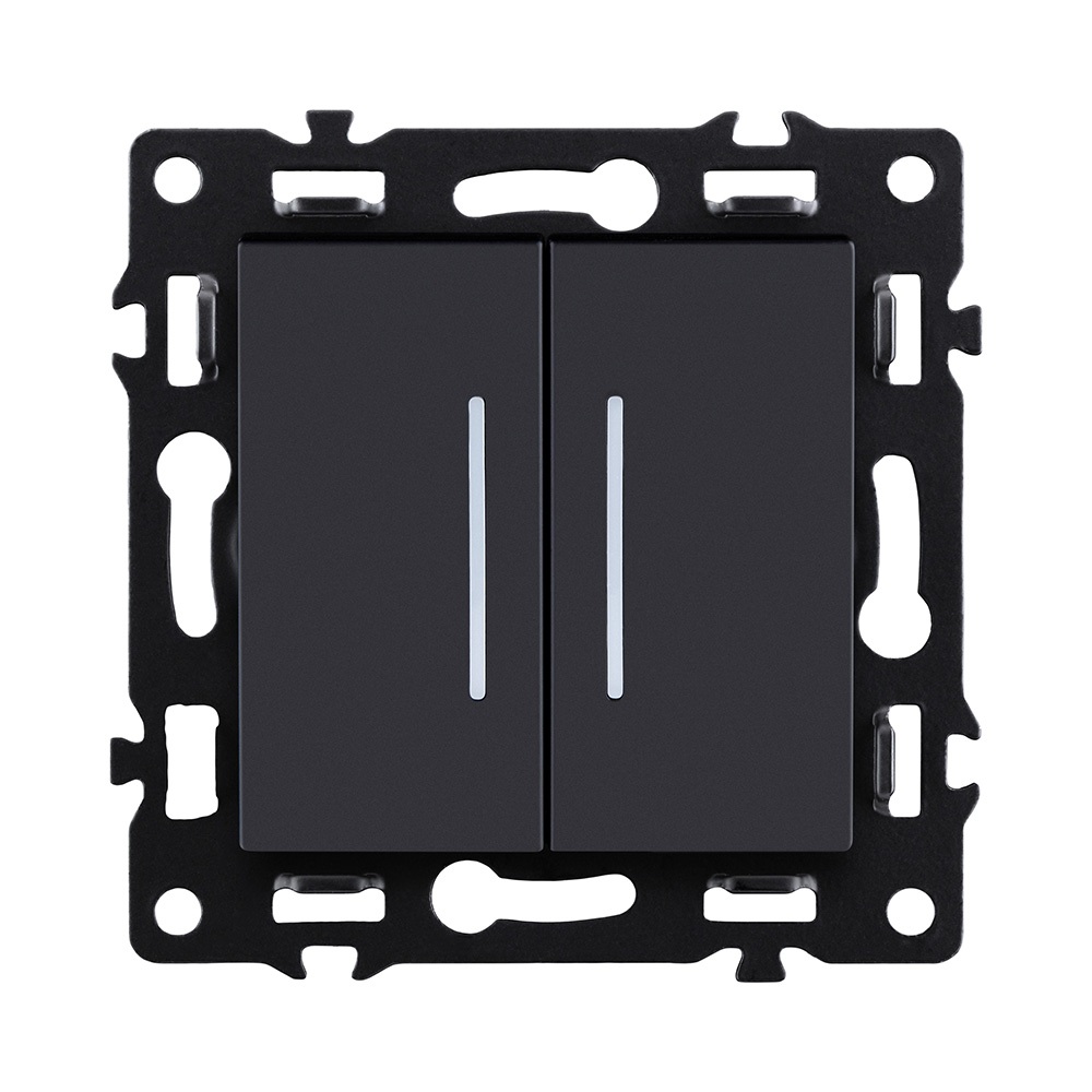 Выключатель Asthetik AS-011BK 