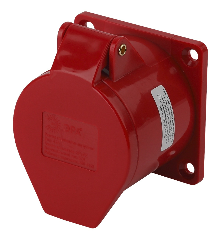 Розетка  R(IN)-32-3P-PE-IP44 