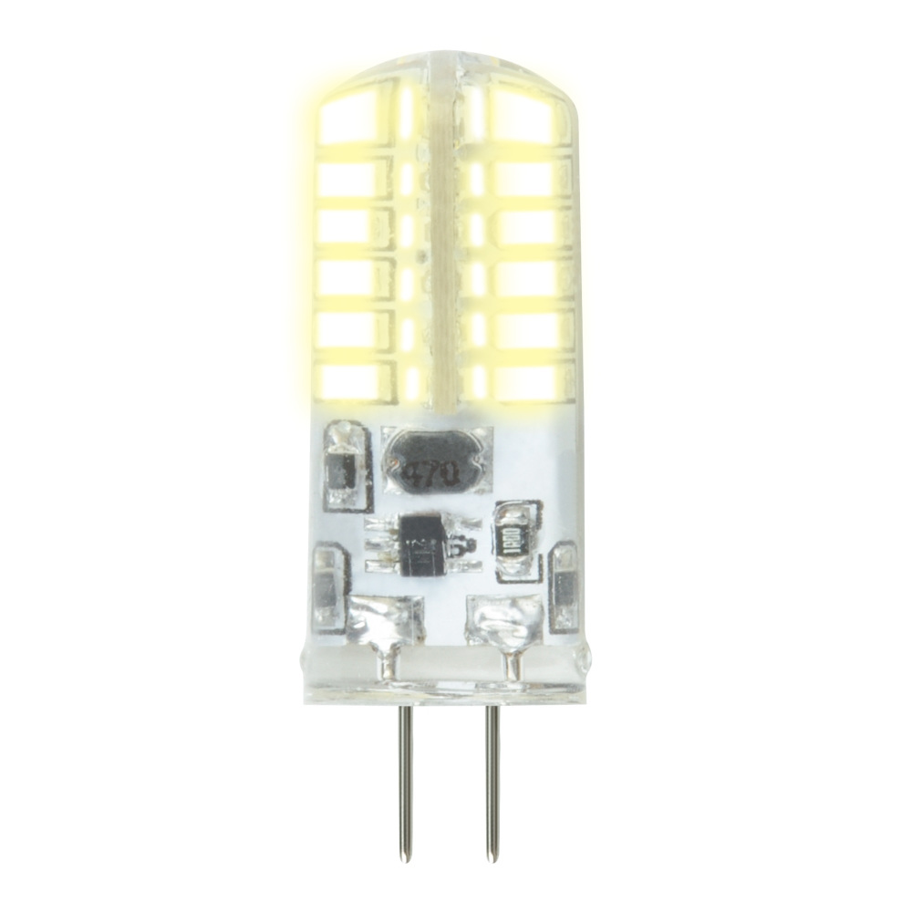 Лампочка светодиодная JC 12V LED-JC-12/3W/3000K/G4/CL SIZ05TR 