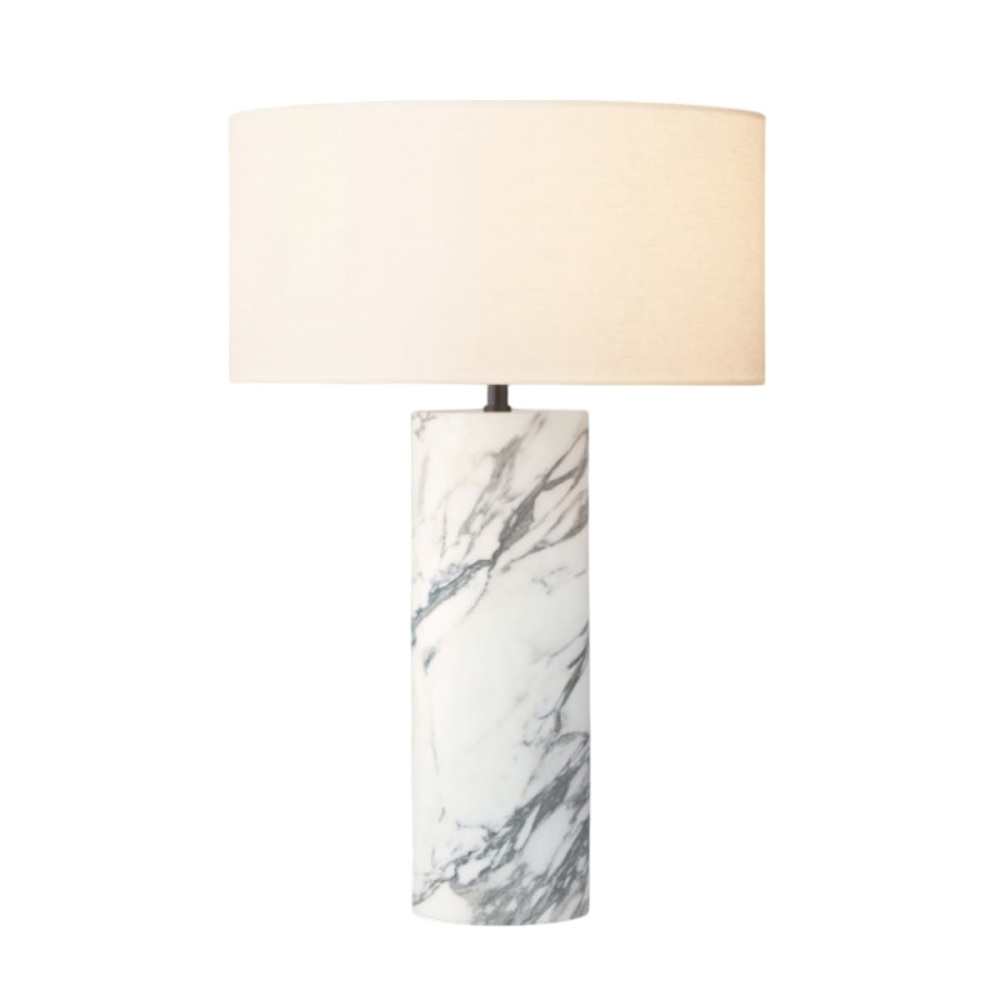 Интерьерная настольная лампа Stone Table Lamp 5003T marble 