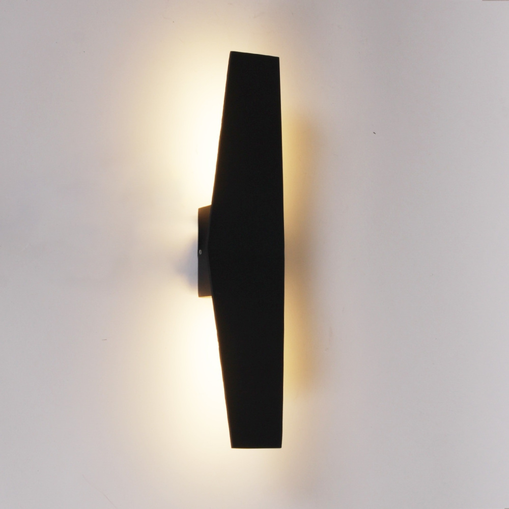 Архитектурная подсветка  86877-9.2-001JH LED2*6W BK 