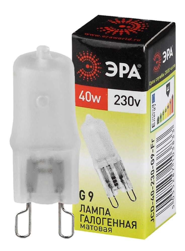 Лампочка галогеновая  G9-JCD-40-230V-FR 