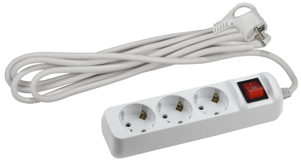 Розеточные блоки, удлинители  UX-3es-5m 