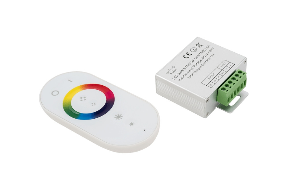 Контроллер  RF-RGB-S-18A-WH1 
