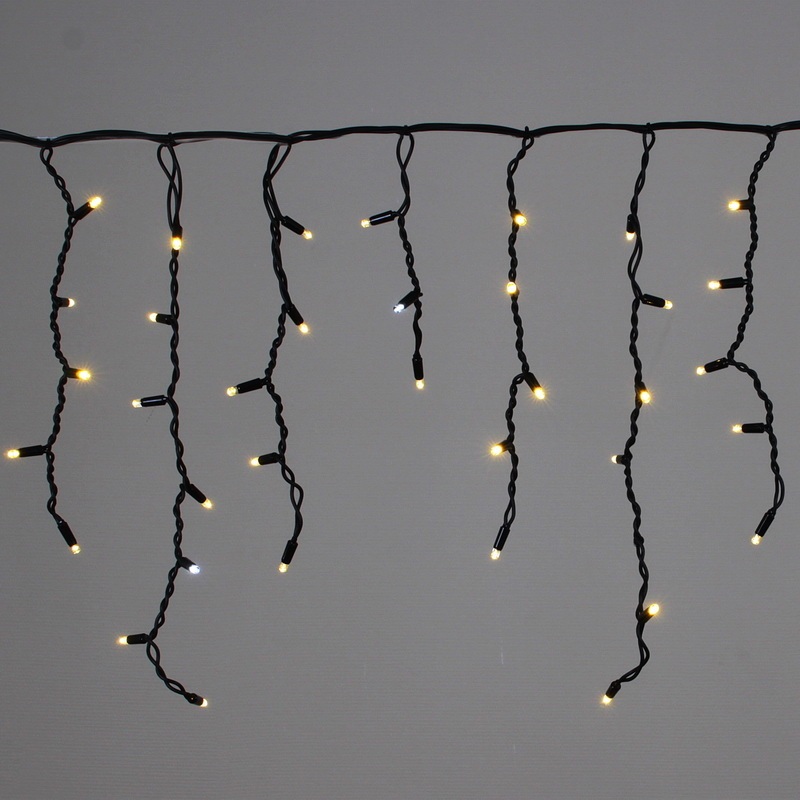 Гирлянда  A-520 LED WW/W FLASH 