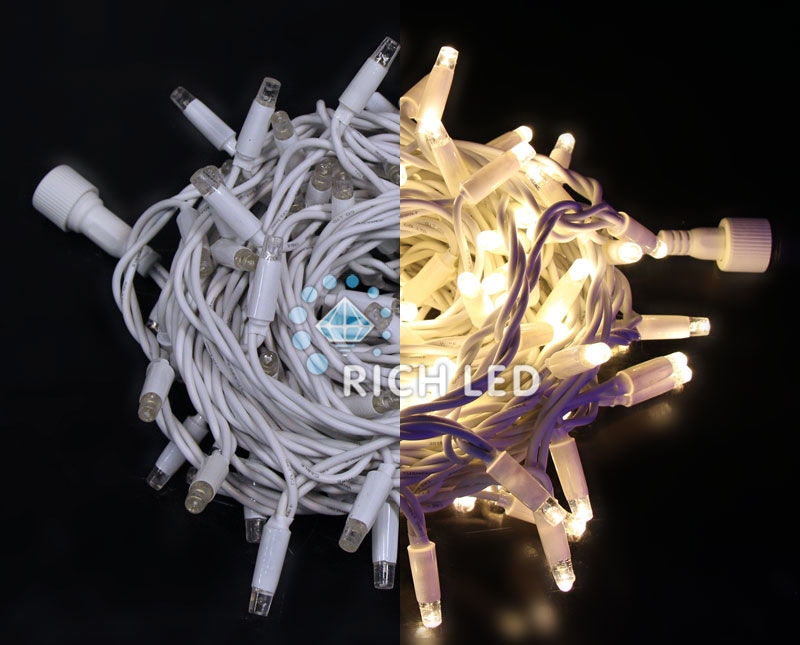 Гирлянда  RL-S10CF-220V-RW/WW 
