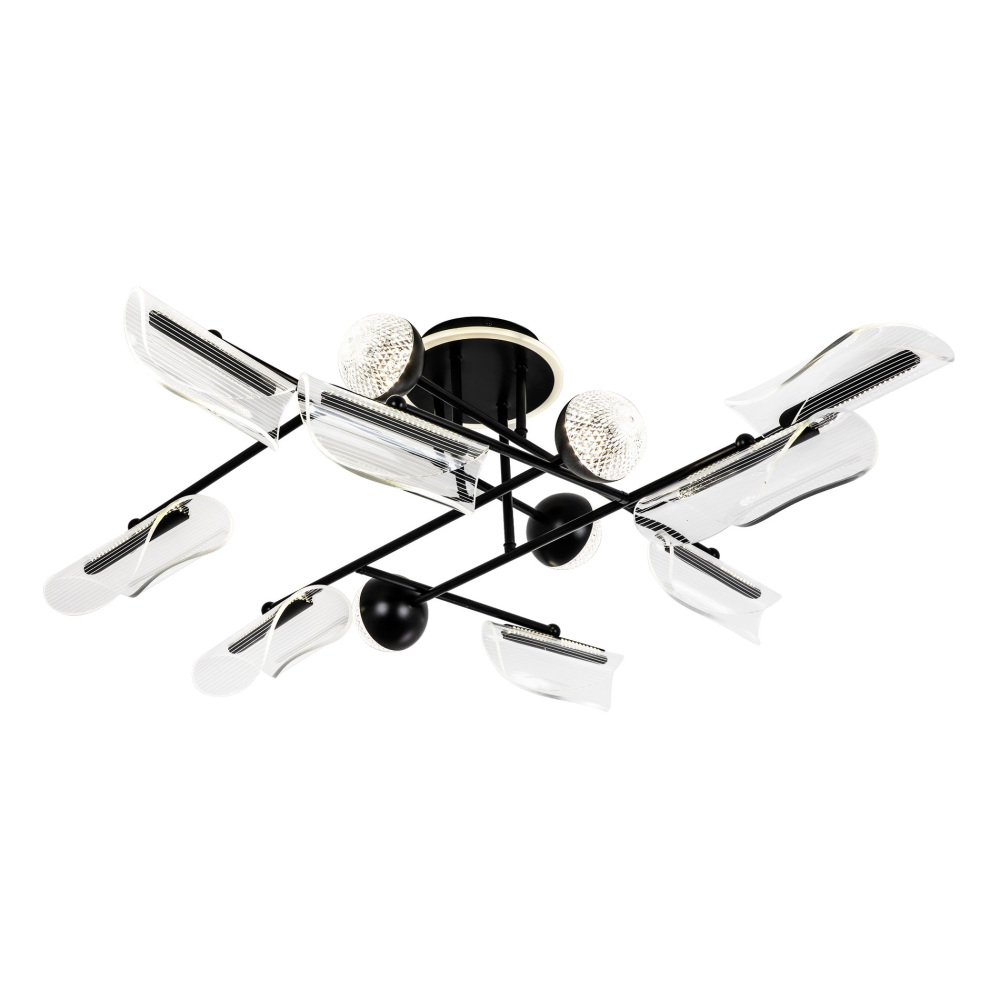 Потолочная люстра LED4U L3200-12 BK 