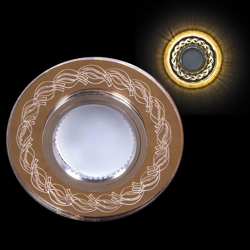 Точечный светильник  00923-9.0-001CN MR16+LED3W FGD 