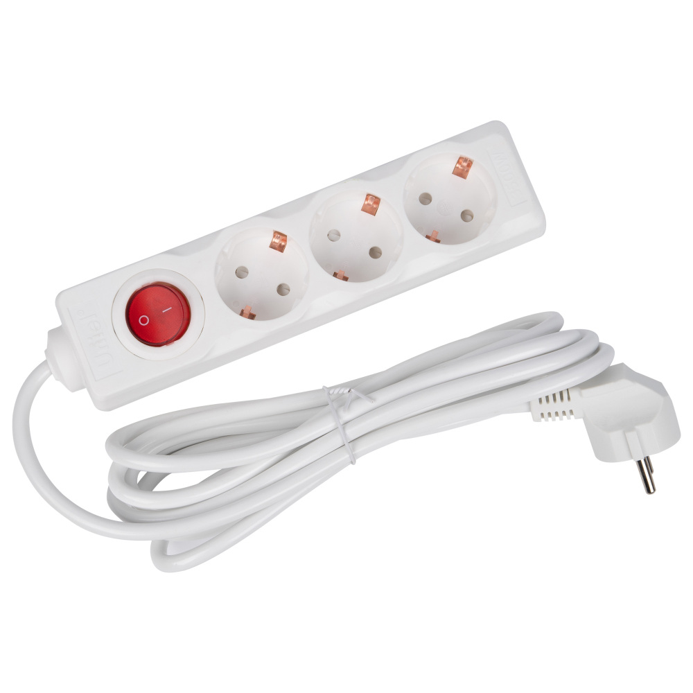 Розеточные блоки, удлинители Standard S-GCD3-3B 