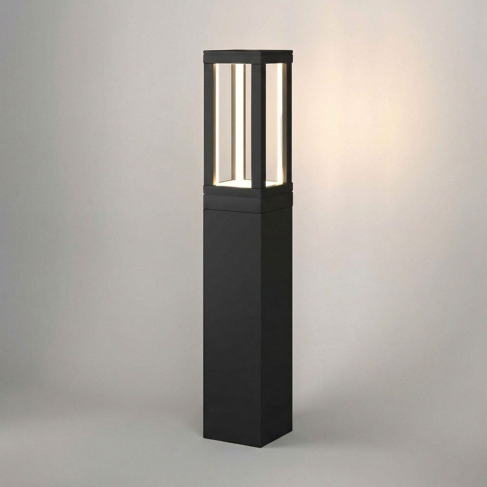 Наземный светильник Frame 1529 TECHNO LED черный 