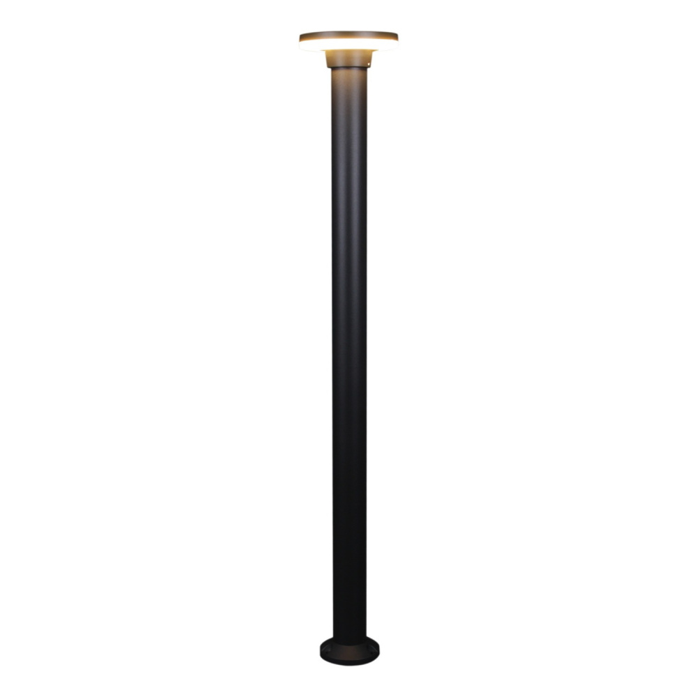 Наземный светильник  09974-0.7-001JH 1,0M LED12W BK RLOS 