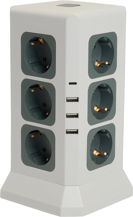Розеточные блоки, удлинители Comfort 49991 