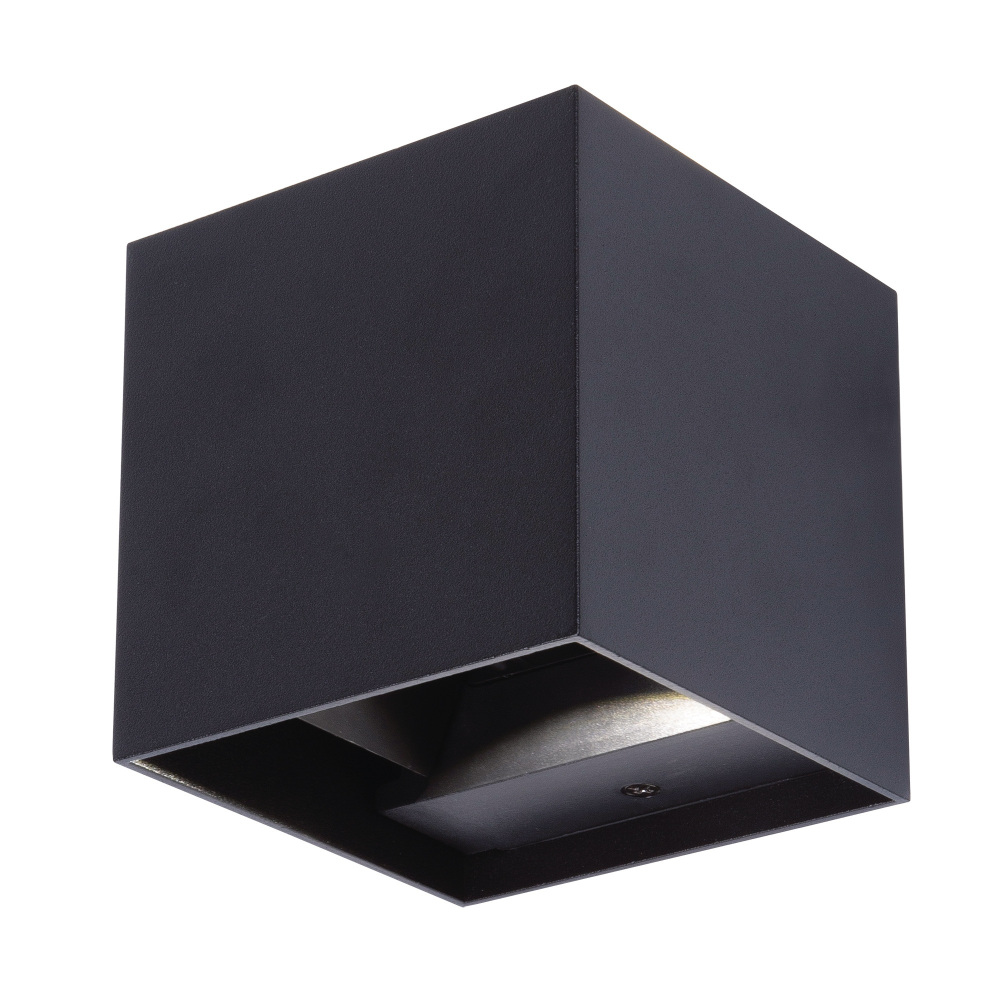 Архитектурная подсветка  ULU-S55B-2x3W/3000K+4000K+6000K IP65 BLACK 