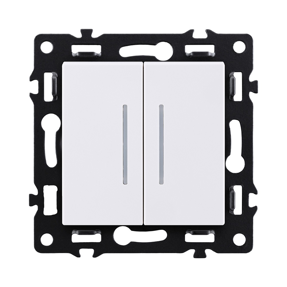 Выключатель Asthetik AS-011WH 