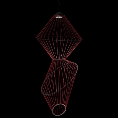 Подвесной светильник Beam 10292/B Red