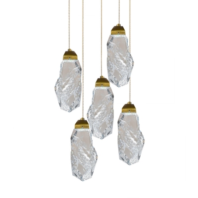 Подвесной светильник 111 111-5P gold