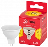 Лампочка светодиодная  LED MR16-5W-827-GU5.3 R 