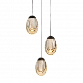 Подвесной светильник MD25090022 MD25090022-3A matt black/champagne 