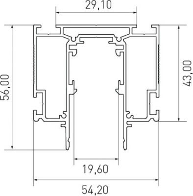 Шинопровод SY-LINK SY-LINK-IZI-2.5-WH