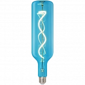 Лампочка светодиодная  LED-SF21-5W/SOHO/E27/CW BLUE GLS77BL 