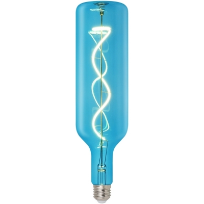 Лампочка светодиодная  LED-SF21-5W/SOHO/E27/CW BLUE GLS77BL