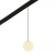 Трековый светильник Sphere MT0223-10W3K-S-B Трековый светильник Sphere MT0223-10W3K-S-B