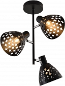 Потолочная люстра  01554-3.3-03B BK+CR 