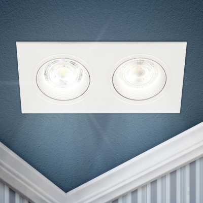 Точечный светильник  KL92-2 WH