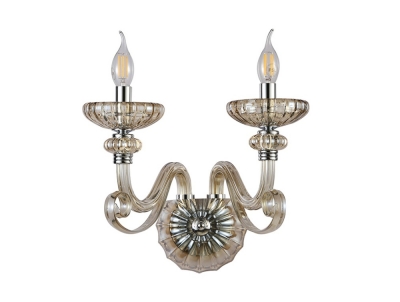 Бра Annette 8622/A chrome cognac