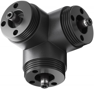 T-образный вертикальный коннектор Accessories for system Shelf CA016TC-B