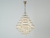 Подвесная люстра 10120 10125+15/C gold 