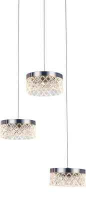 Подвесной светильник Diamond cut MD21020075-3A chrome