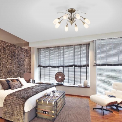 Потолочная люстра Ginevra 30280/8 античная бронза