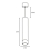 Подвесной светильник Wsl-Gu10 WSL-MR11/P15BG