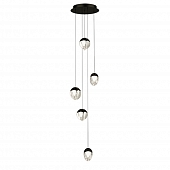 Подвесной светильник MD24001033 MD24001033-5A black/clear 