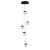 Подвесной светильник MD24001033 MD24001033-5A black/clear