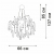 Подвесная люстра  V28550-1/7S