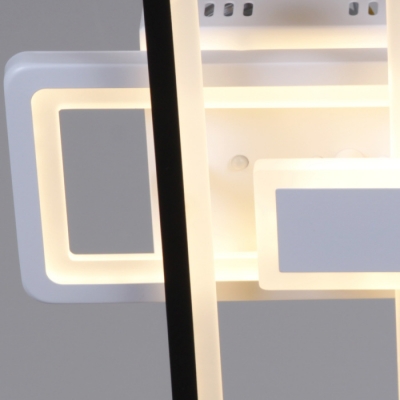 Потолочная люстра  03629-0.3-2+1 WH+BK