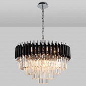 Подвесная люстра Darian DARIAN 76017/10C CHROME BLACK 