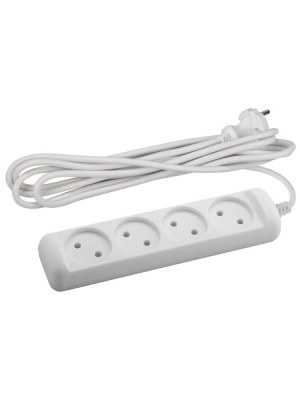 Розеточные блоки, удлинители  UX-4-5m