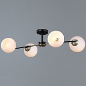 Потолочная люстра  IL0469-4CSQ-24 BK AB LIBRA 