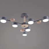 Потолочная люстра  03758-0.3-06 GREY+WOOD GX53 