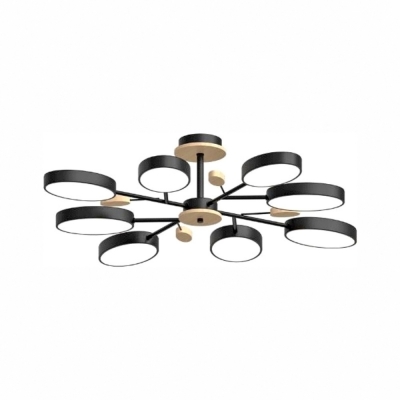 Потолочная люстра LED4U L3221-850 BK