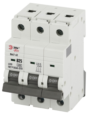 Автоматический выключатель  VA63-3P25B6