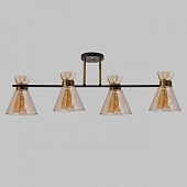 Потолочная люстра  MD.6200-4-S-BK+COP 