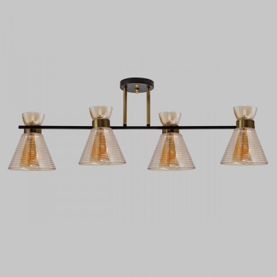 Потолочная люстра  MD.6200-4-S-BK+COP