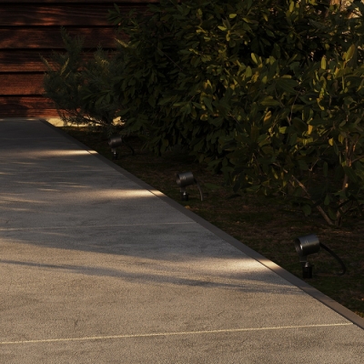 Грунтовый светильник Clyde O493FL-L3GF3K