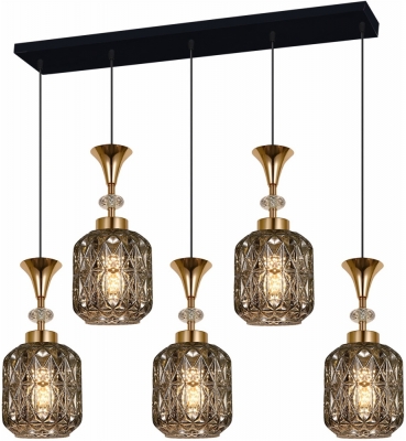 Подвесной светильник  02003-0.9-05L SMOKE