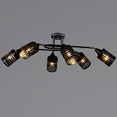 Потолочная люстра  70052-3.3-06 CR+BK 
