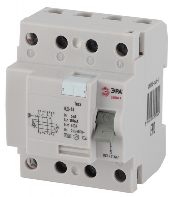 Устройство защитного отключения  SIMPLE-mod-50